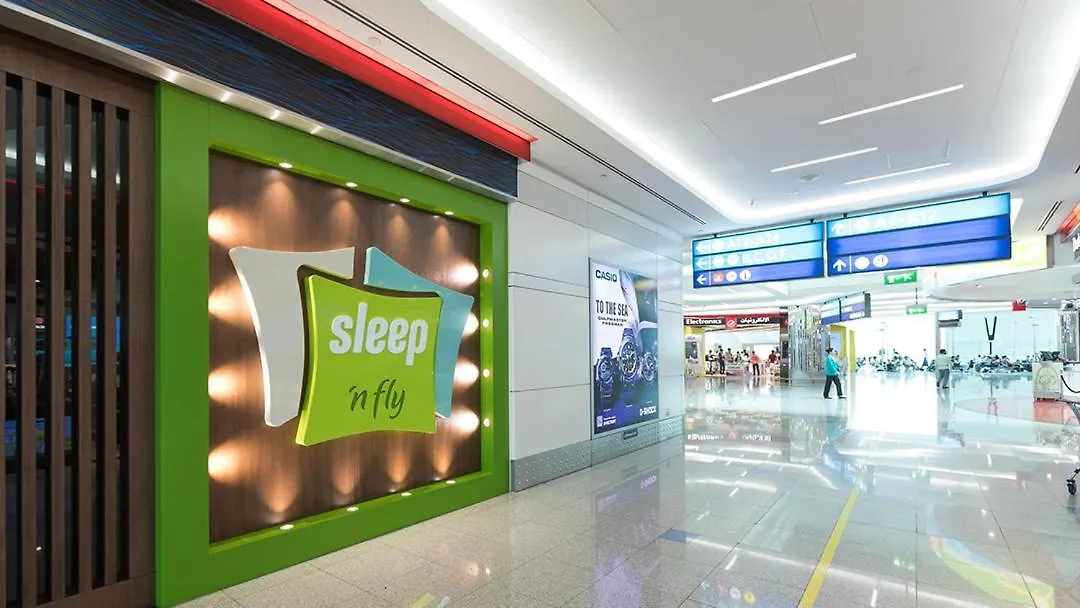 Capsule hotel Sleep 'N Fly Sleep Lounge, A-Gates Terminal 3 - Transit Only Hotel Dubai United Arab Emirates